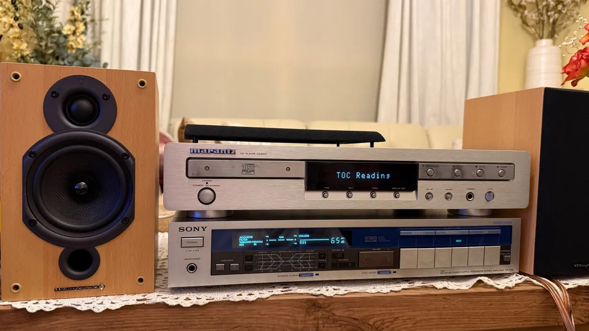 Vintage fi-hi set Sony, Marantz , Wharfedale - Image 1