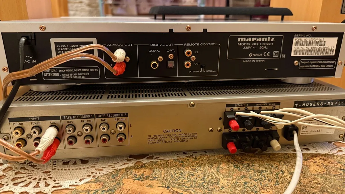 Vintage fi-hi set Sony, Marantz , Wharfedale - Image 4