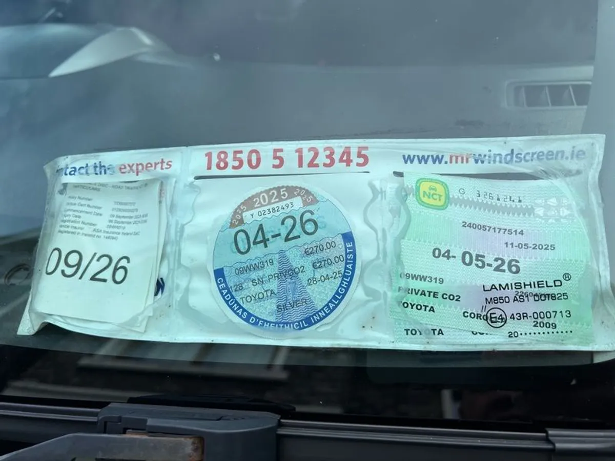 Toyota Corolla 1.4 Turbo Diesel Low Kms 4 New Tires - Image 1