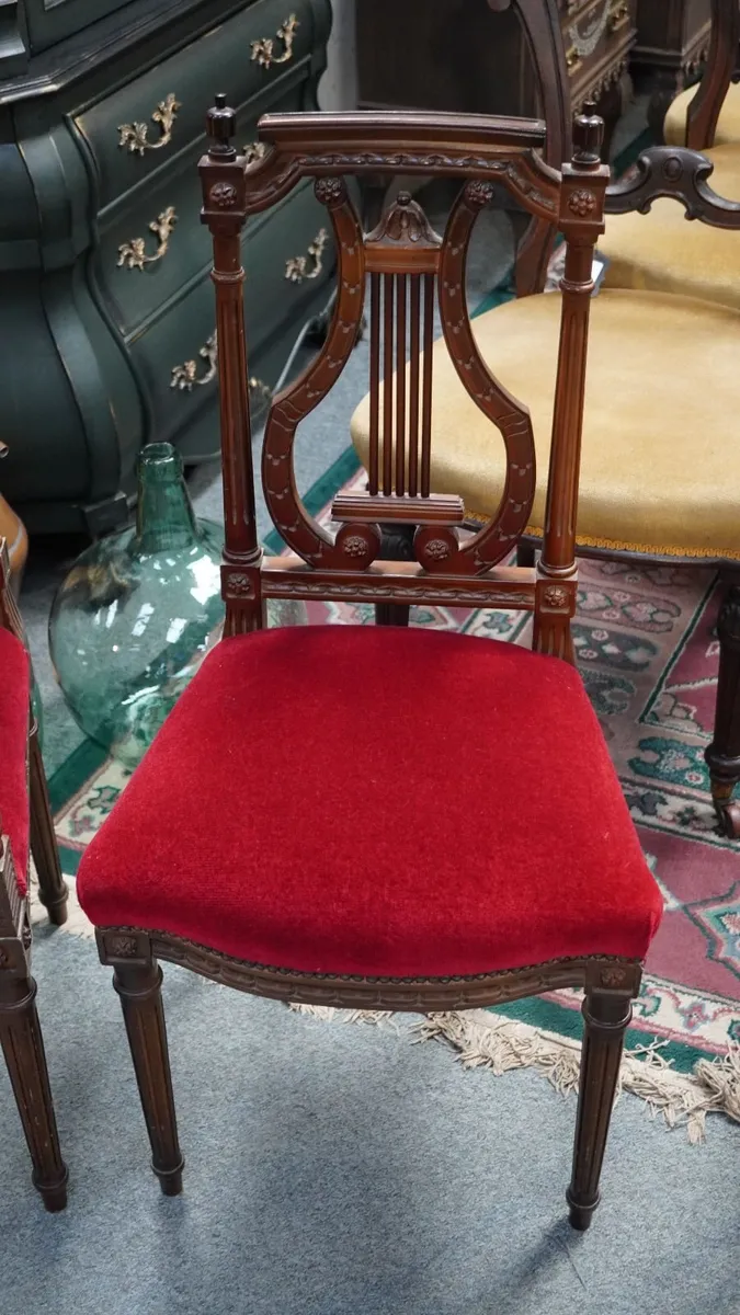 Edwardian-Style Parlor Suite - Image 3