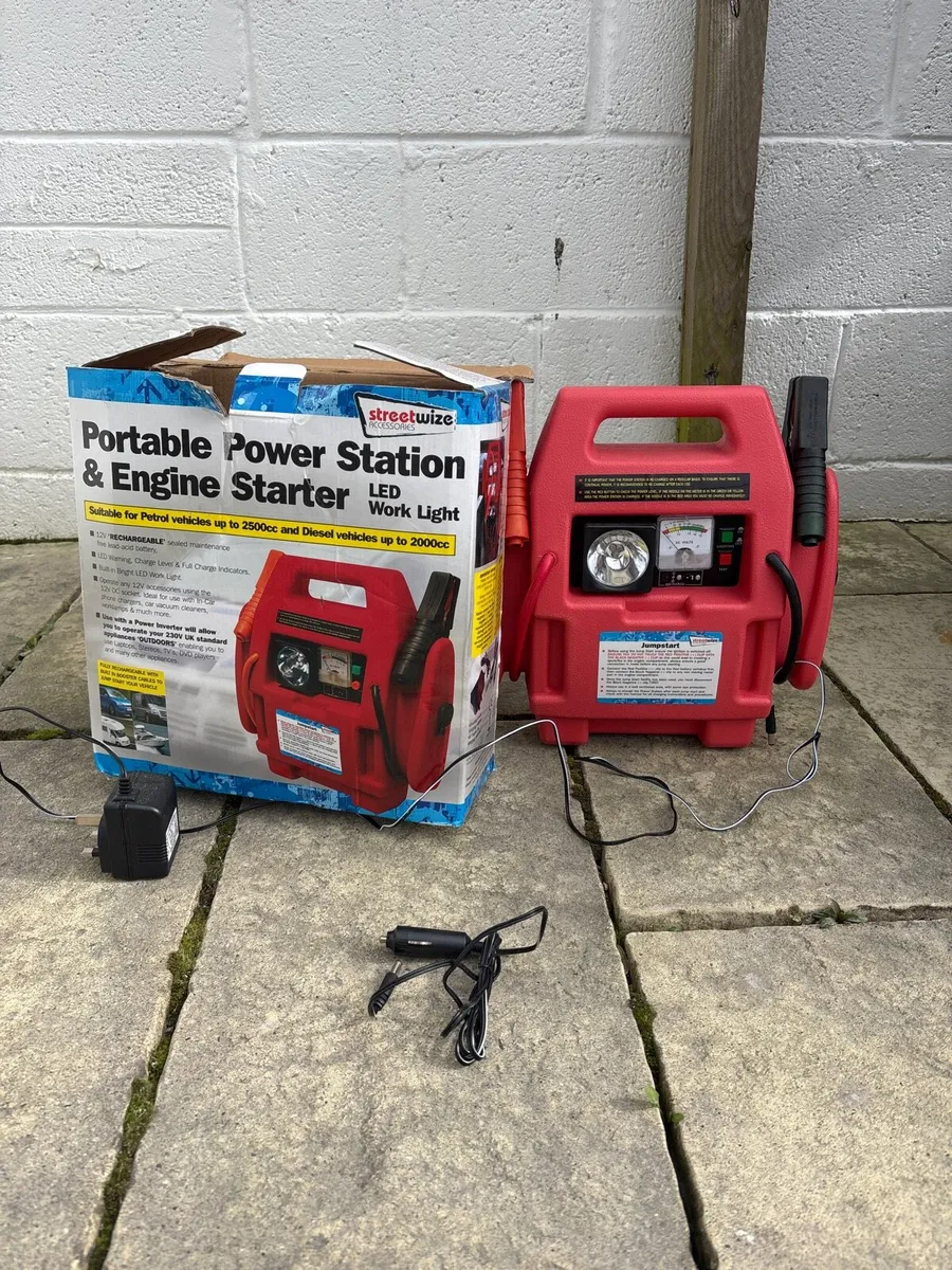 Portable Jump Start Power Station