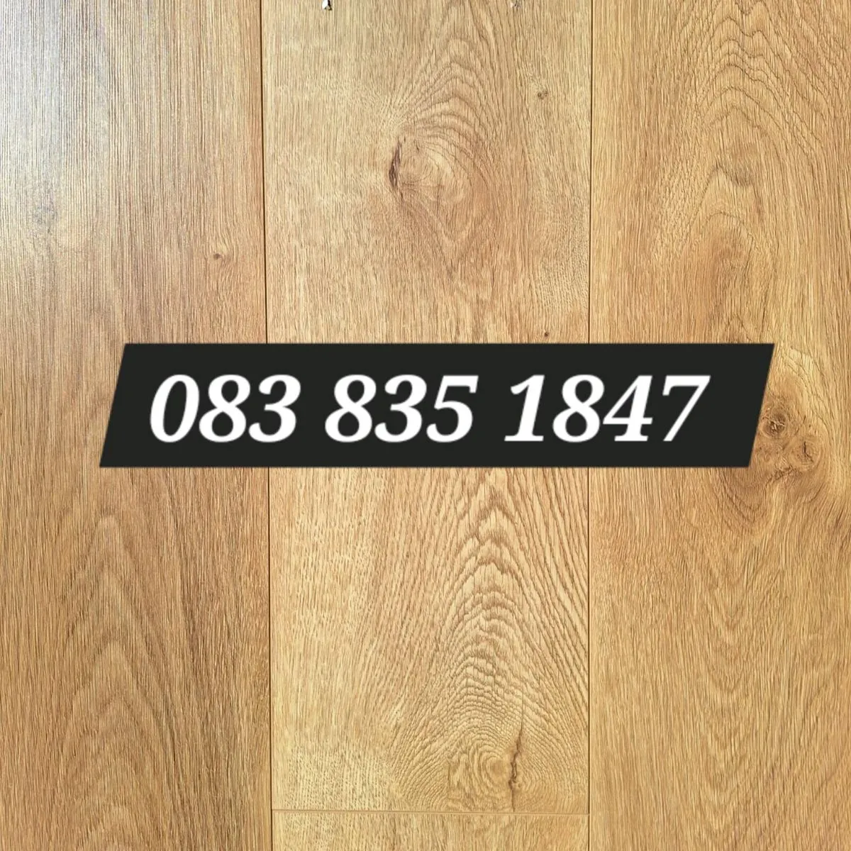 8mm Paris beige laminate flooring Supply&fit - Image 2