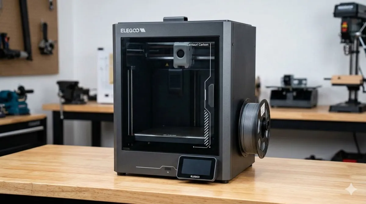 Elegoo Centauri Carbon 3D Printer (w/ extras) - Image 1