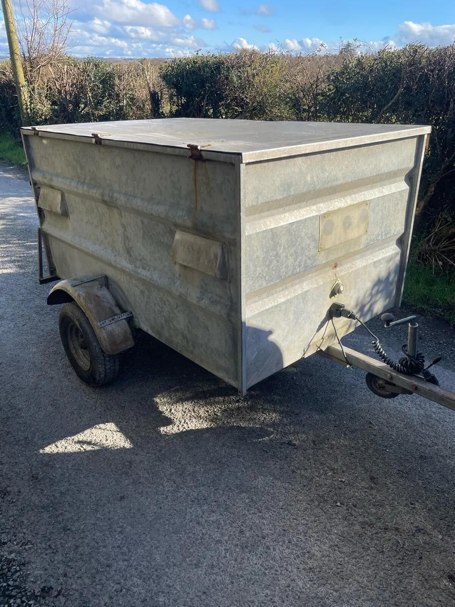 6x4 box trailer - Image 1