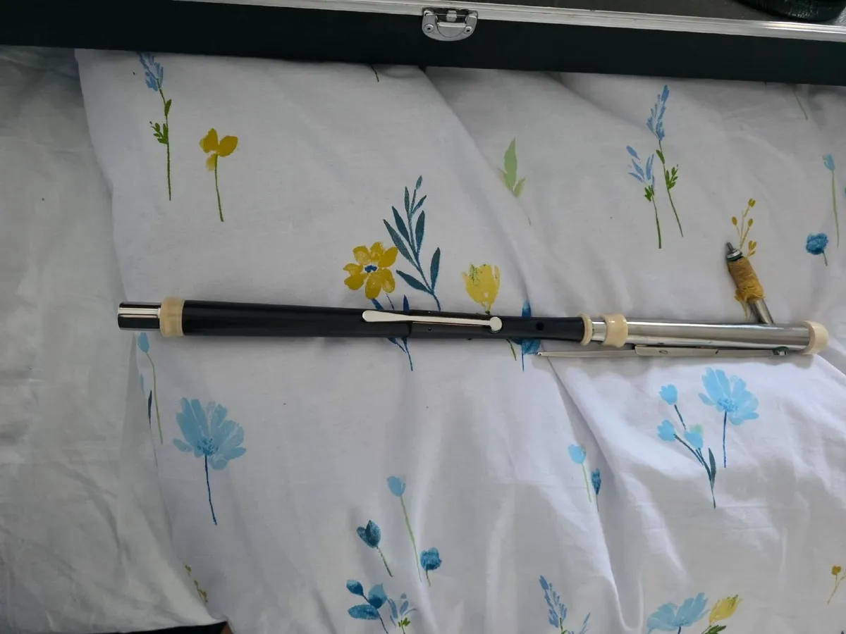 Eoin Ó Riabhaigh Half-set uilleann pipes in D - Image 4