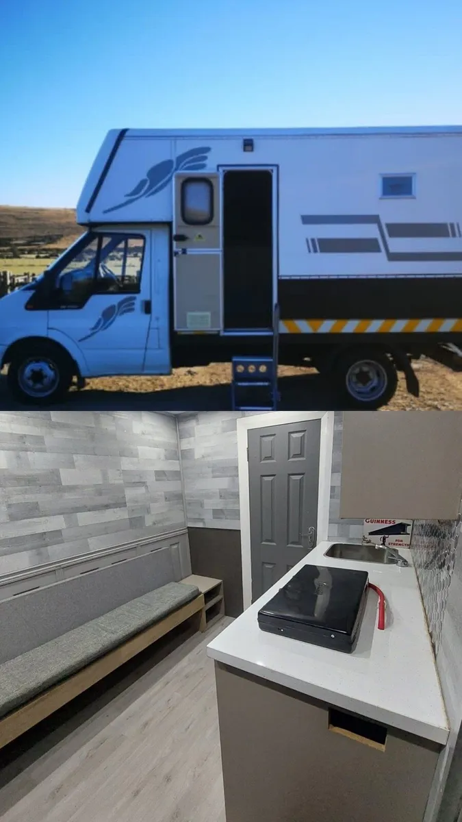 Ford Transit Luton box campervan - Image 1
