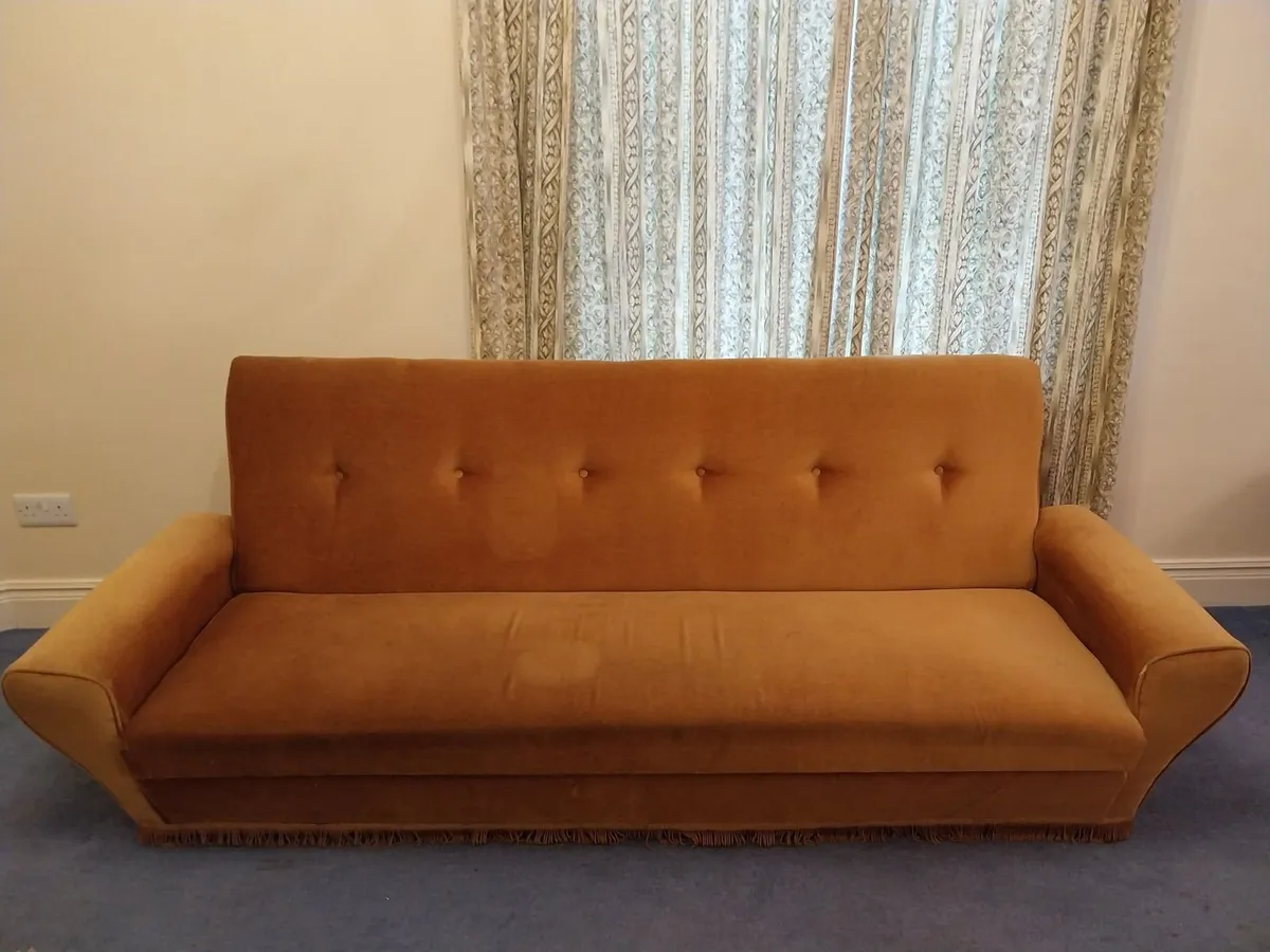 Mustard Colour Couch - Image 1
