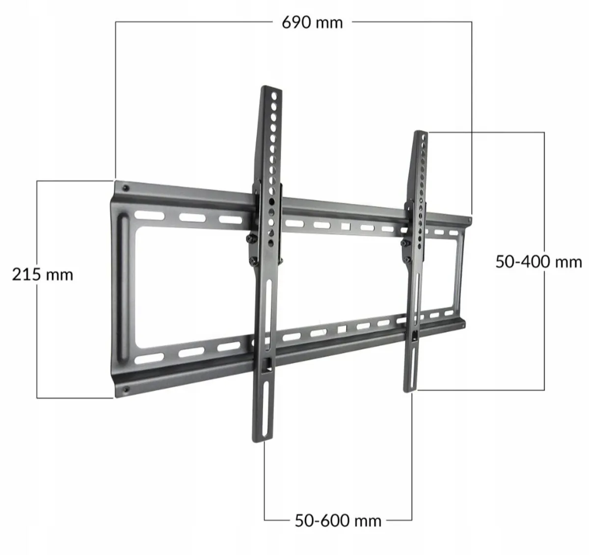TV Wall Mount Bracket Tilt 32" - 90" TV - Image 2