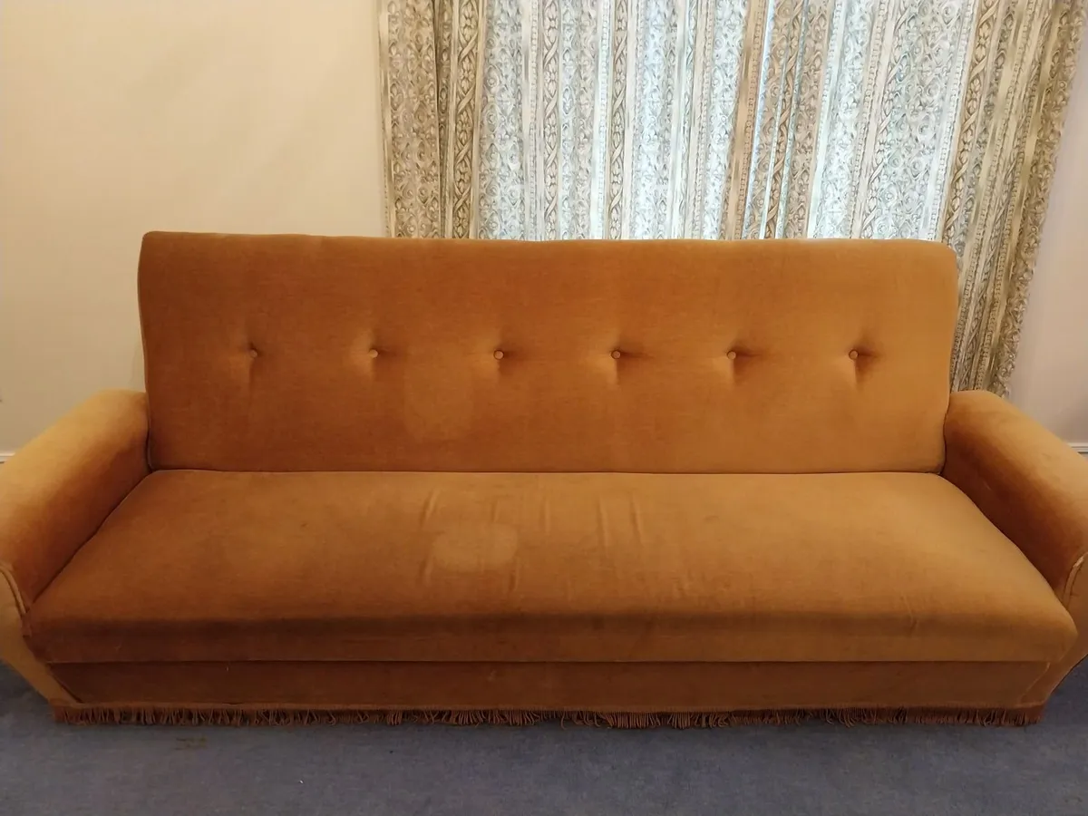 Mustard Colour Couch - Image 3