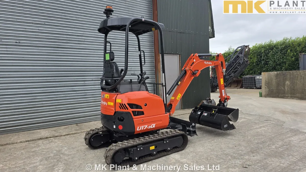 2025 Kubota U17 Mini Excavator(new & unused) - Image 3