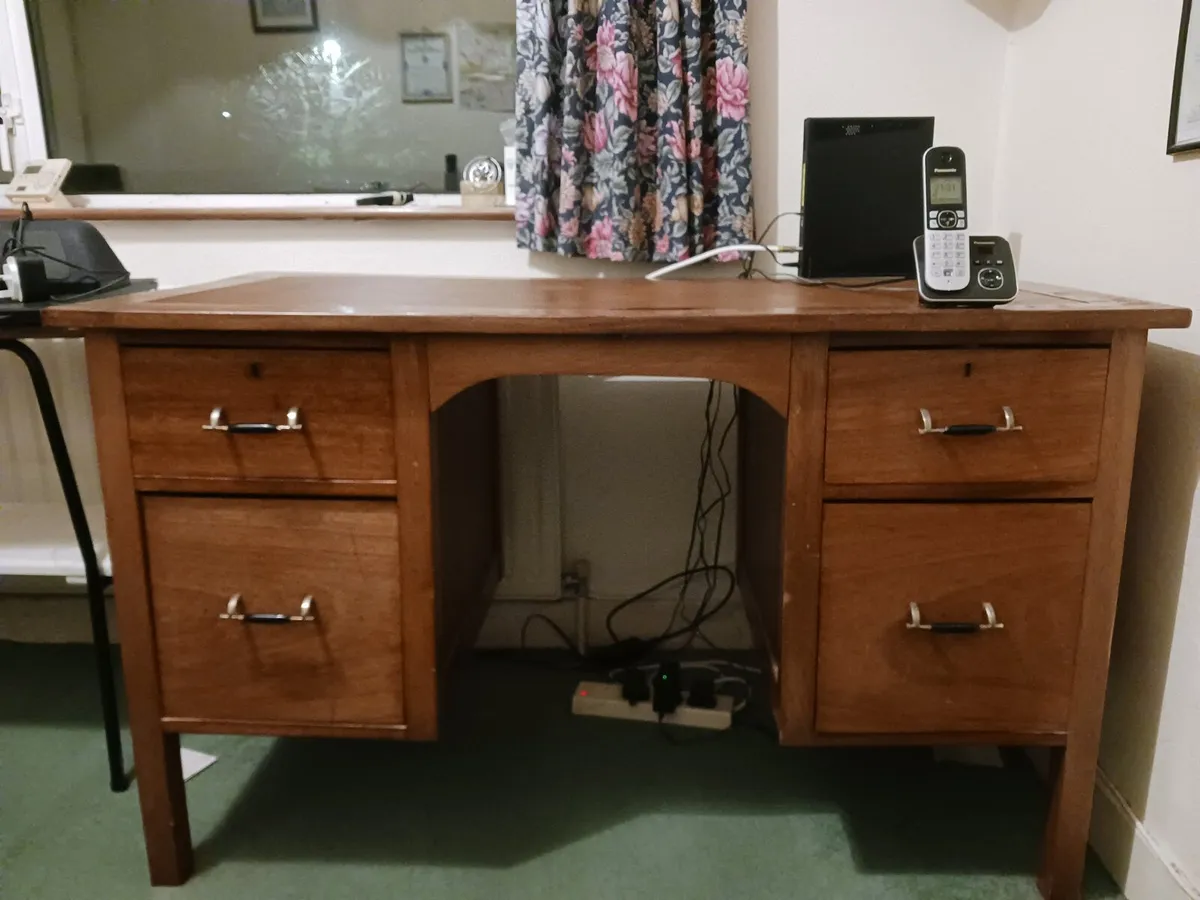 Antique Desk - Image 1
