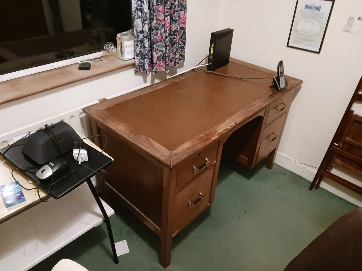 Antique Desk - Image 2