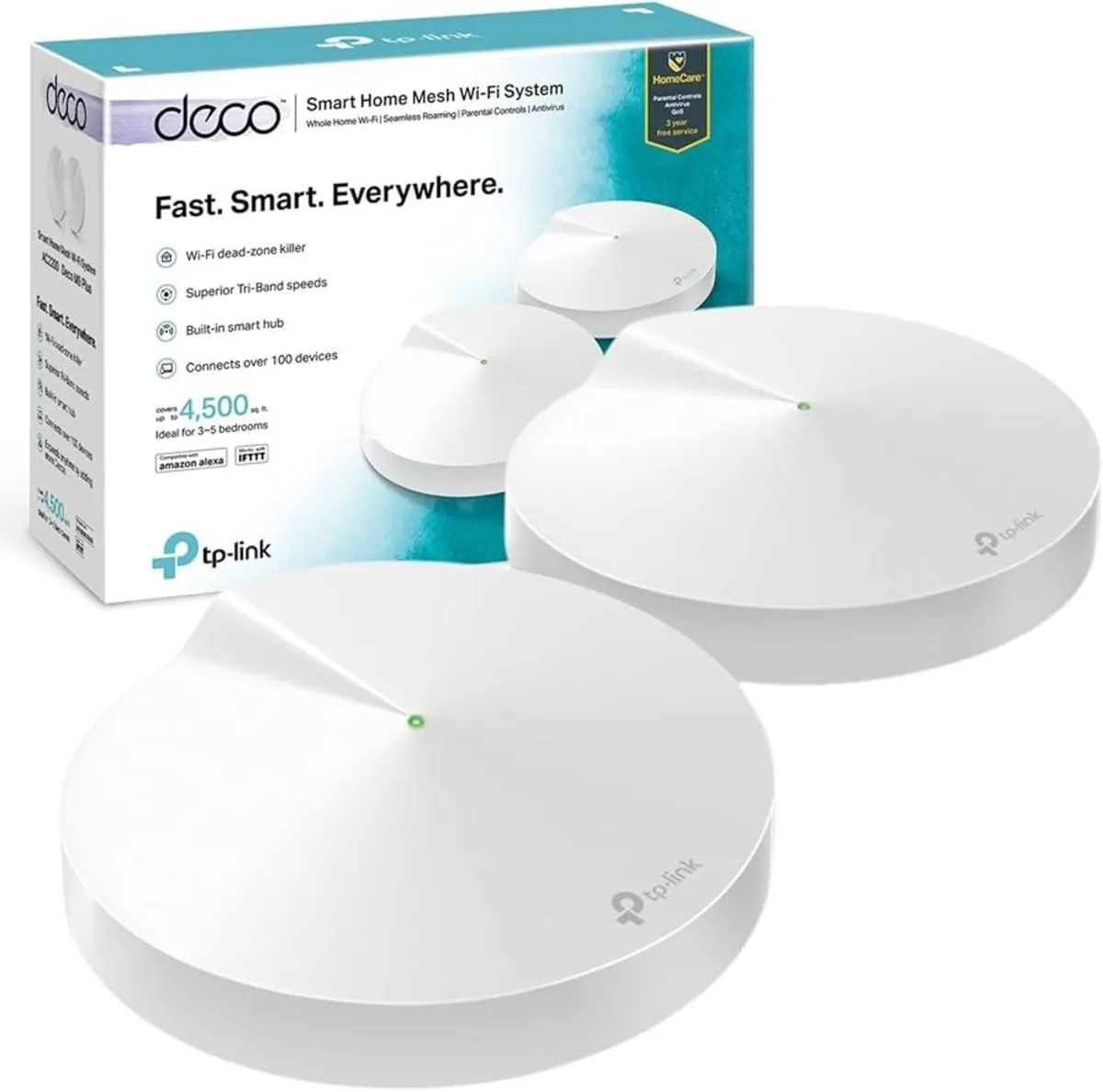 TP Link Deco M9 Wifi Mesh System - Image 2