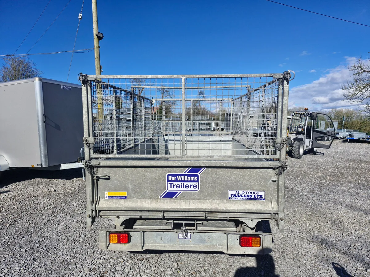 IFOR WILLIAMS    10' x 5'6"  TIPPER TRAILER - Image 4