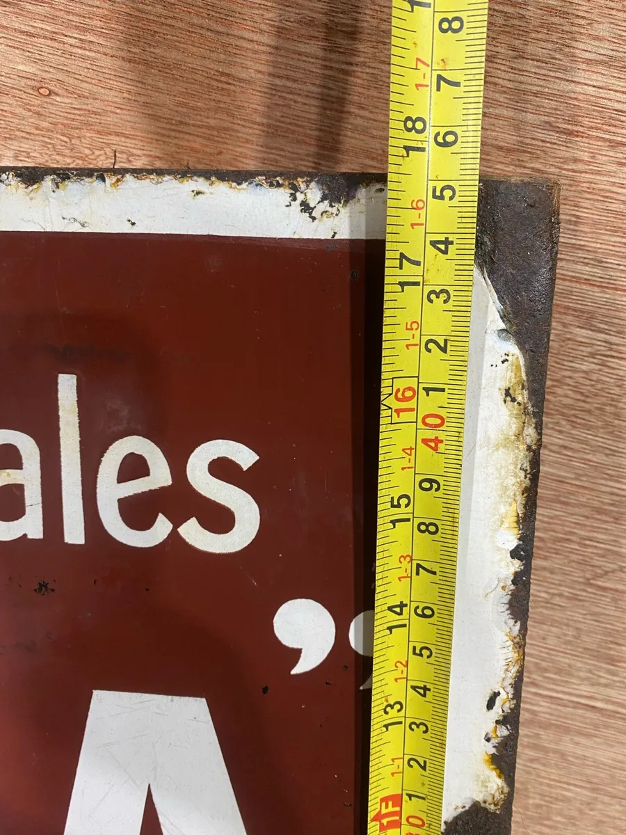 Enamel sign - Image 2