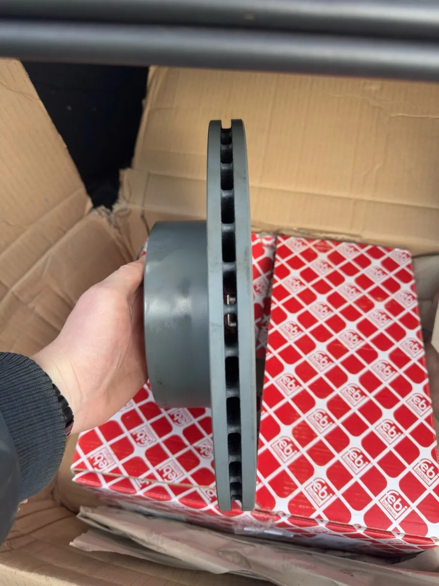 x2 Febi Bilstein Brake Disc BMW - Image 2