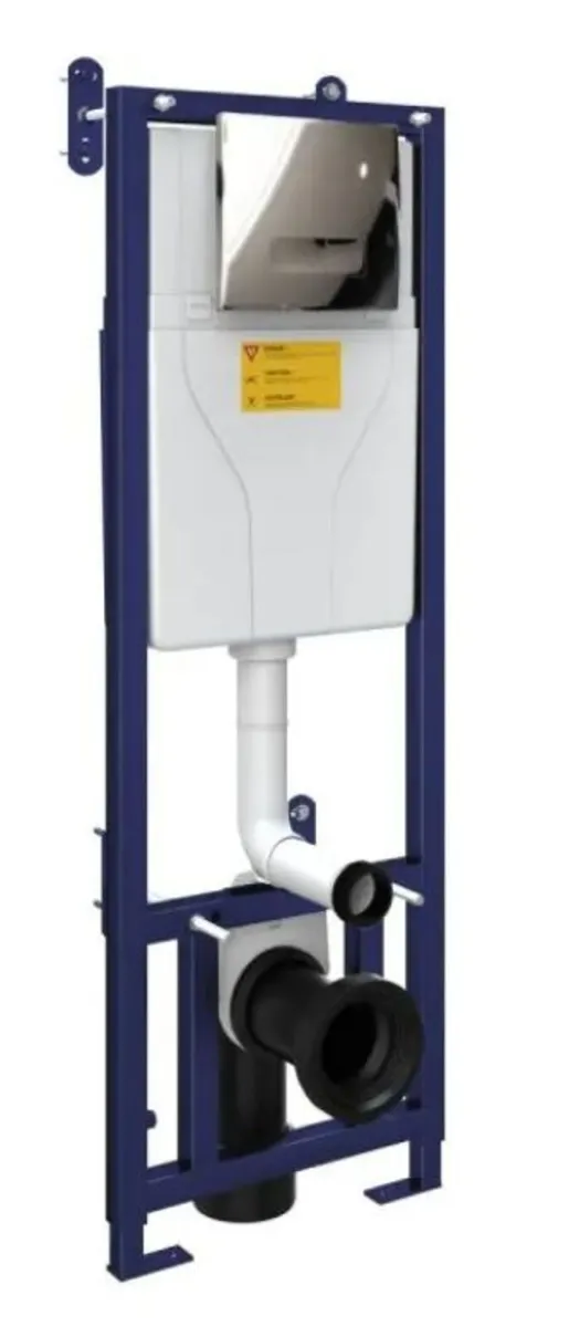 Wall Hung Toilet & SAN85 1.1m Wall Hung WC Frame - Image 3