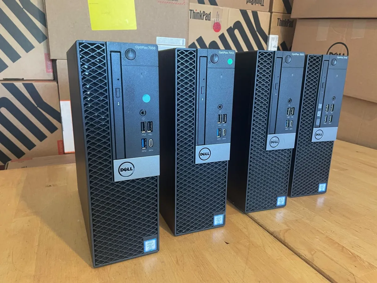 Dell Optiplex 7050 PCs-i5-16Gb Ram-Windows 11 Pro - Image 1