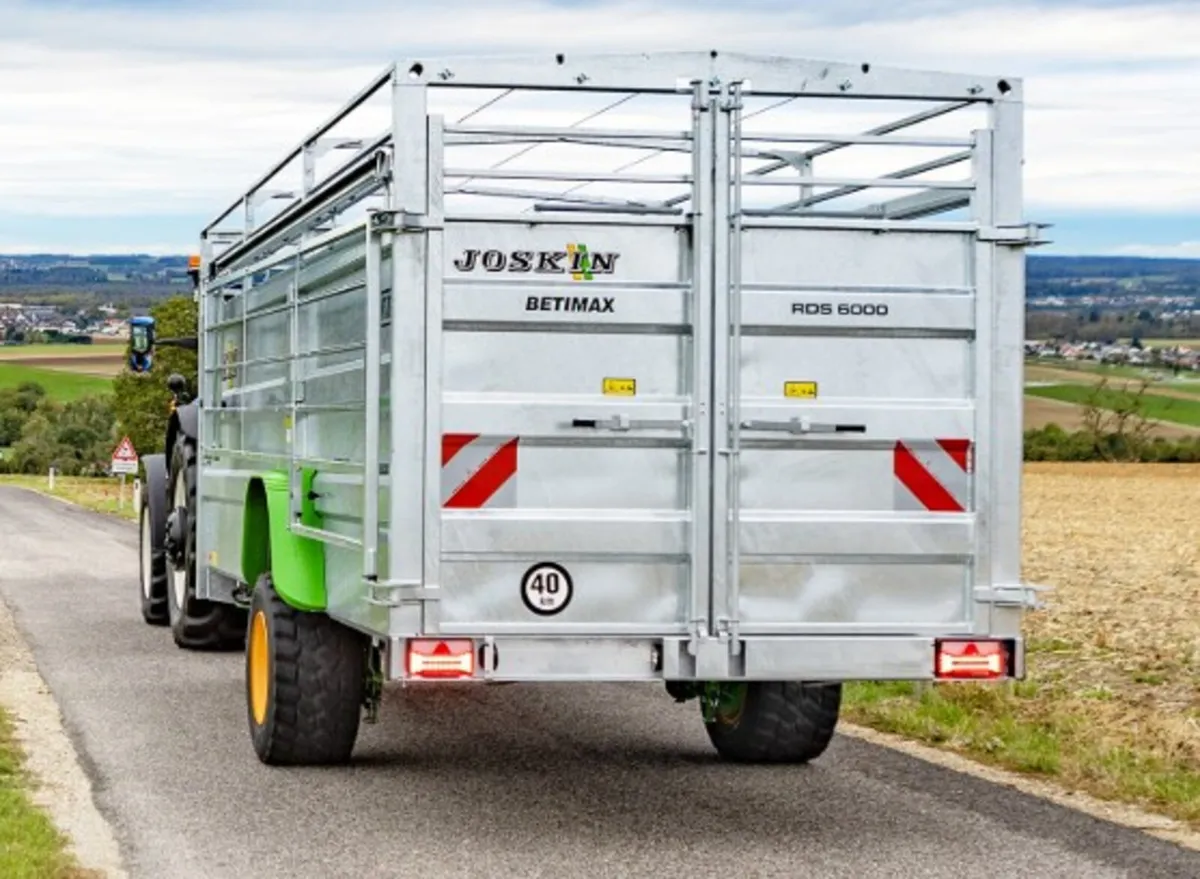 JOSKIN BETIMAX RDS G5000 LIVESTOCK TRAILER - Image 2