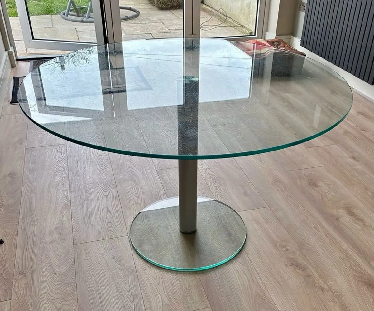 Glass Dining Table - Image 1