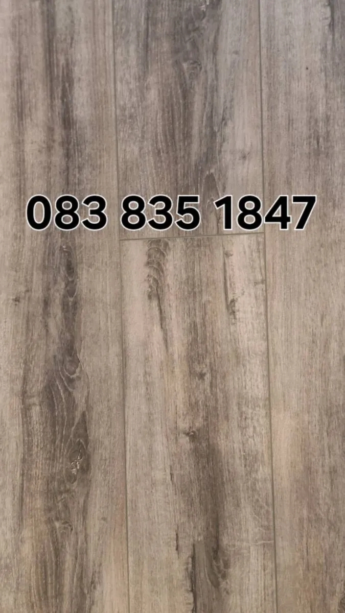 7mm malaga grey laminated flooring supply&fit - Image 2