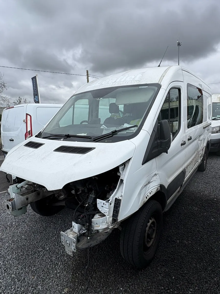 2021 ford transit t350 crew cab needs engine - Image 1