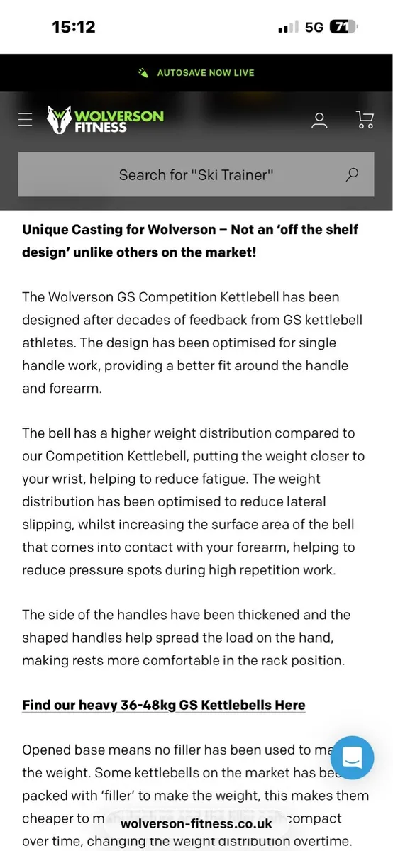 WOLVERSON PROFESSIONAL COMPETITION KETTLEBELLS!! - Image 3