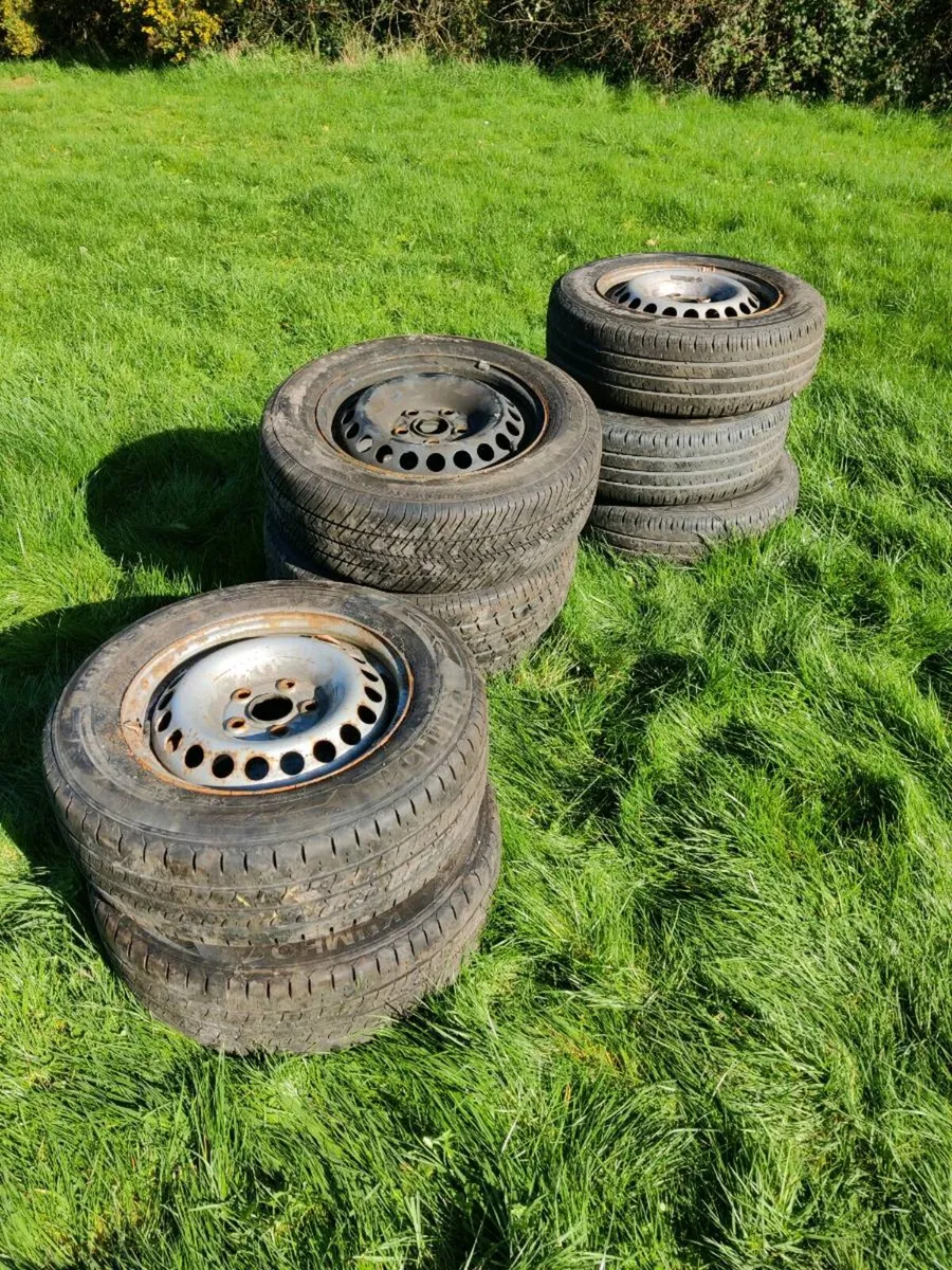 VW transporter 5x120 R16 original wheels - Image 1