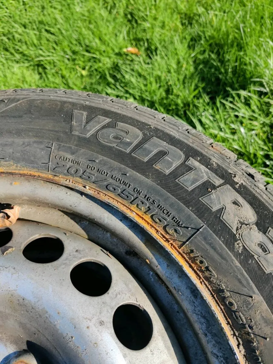 VW transporter 5x120 R16 original wheels - Image 3