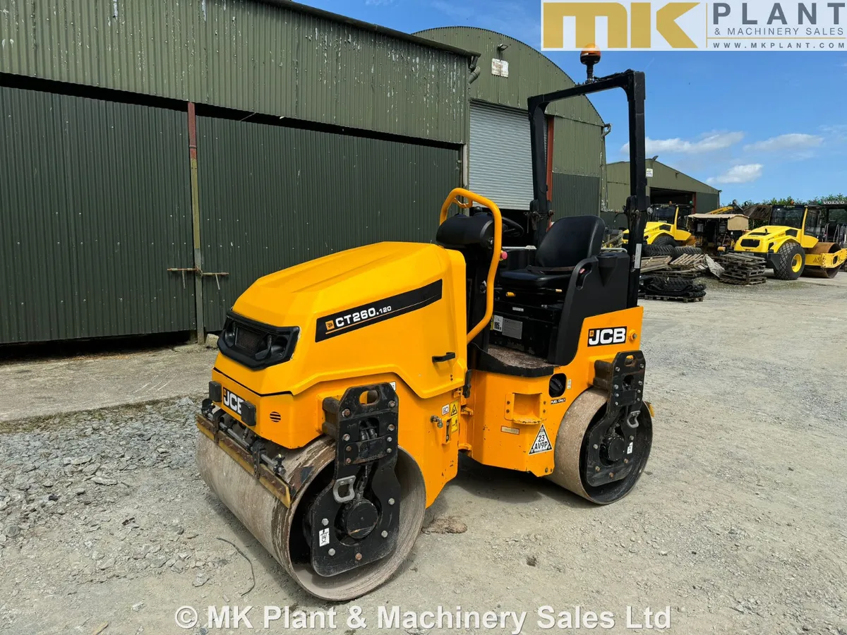 JCB CT260-120 Tandem Roller (Low Hours) - Image 1