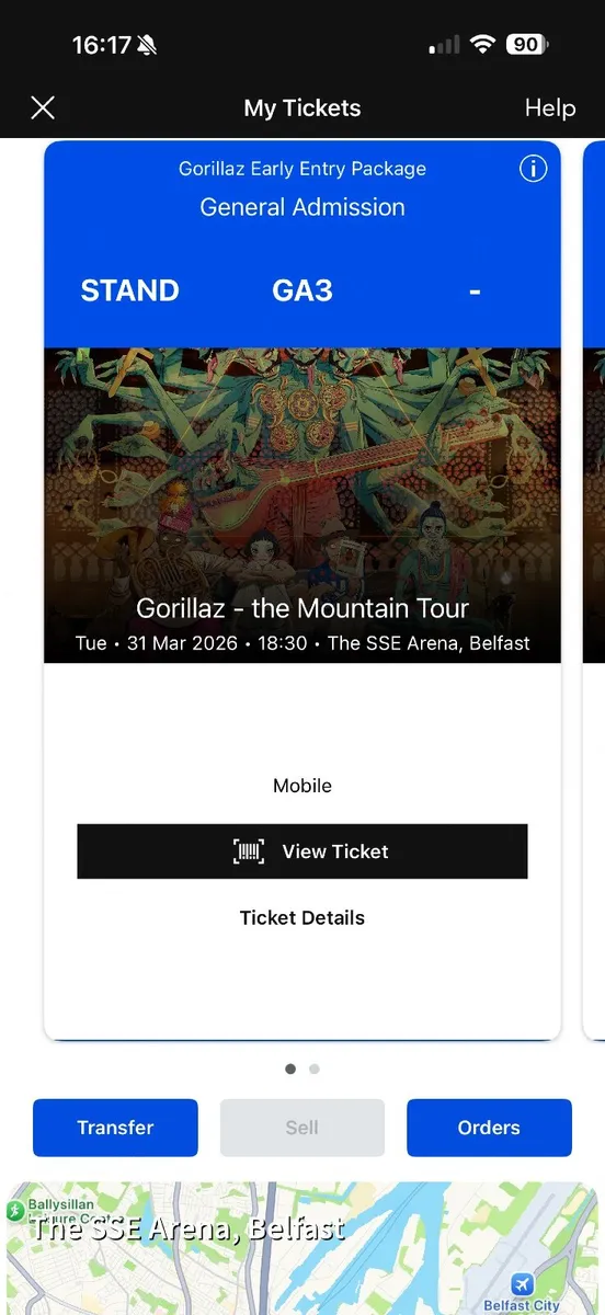 Gorillaz- The Mountain Tour