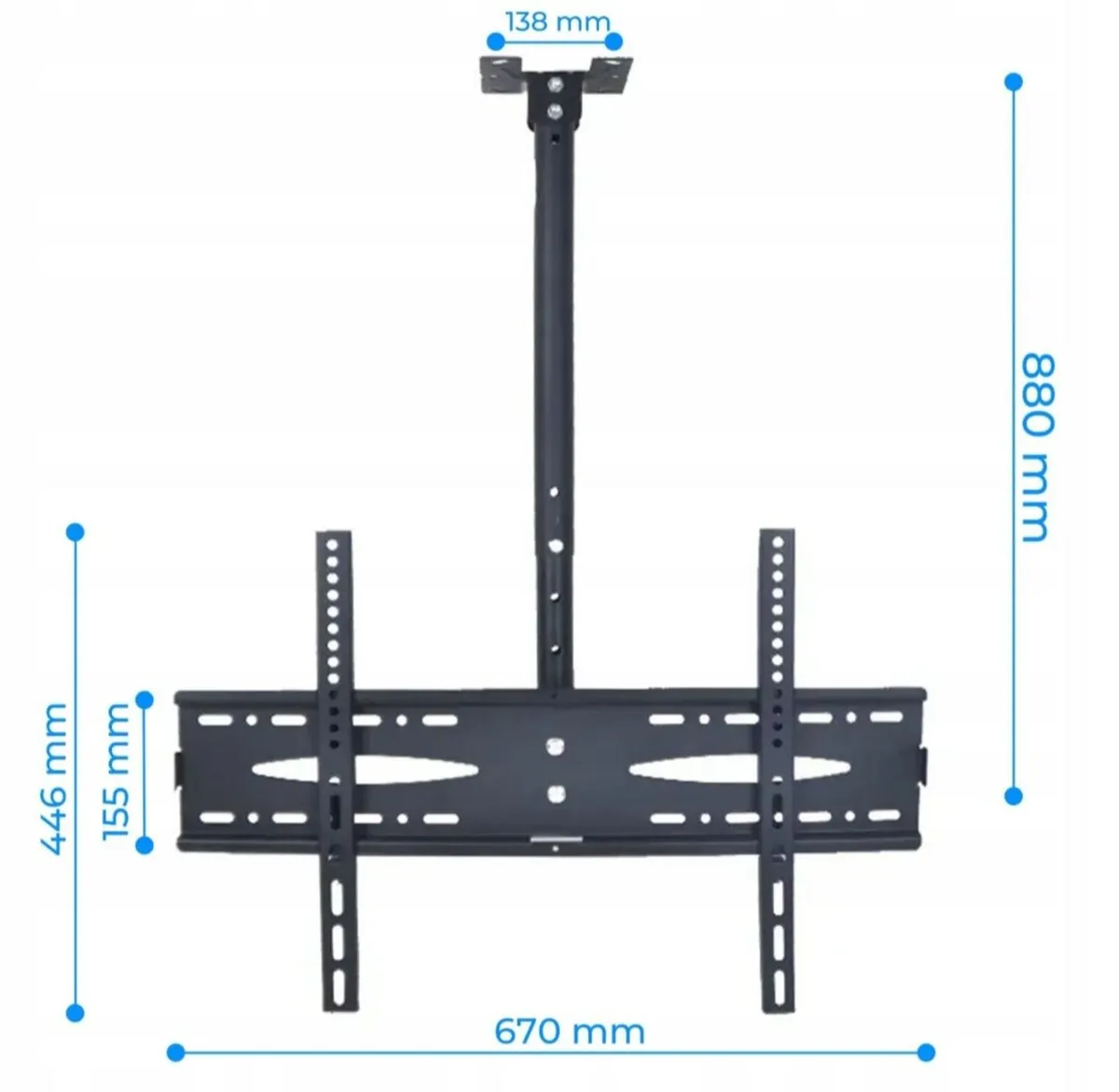 Tv Ceiling Mount Bracket Tilt 32"-72" - Image 2