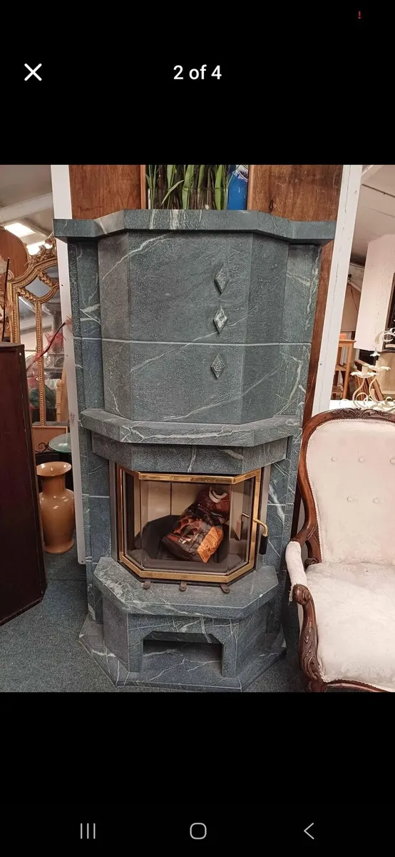 Soapstone woodburning stove - Image 1