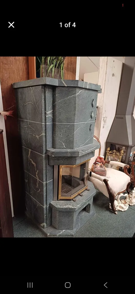 Soapstone woodburning stove - Image 2