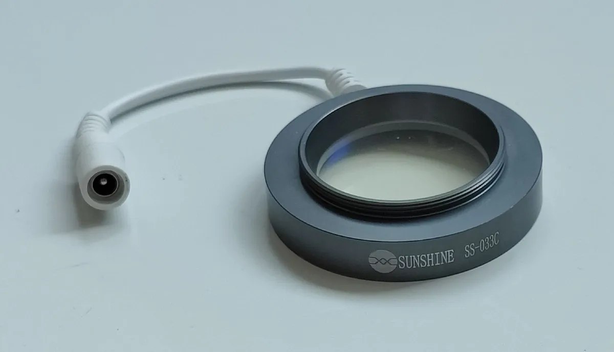 SUNSHINE SS-033C Ring Light Microscope – New - Image 1