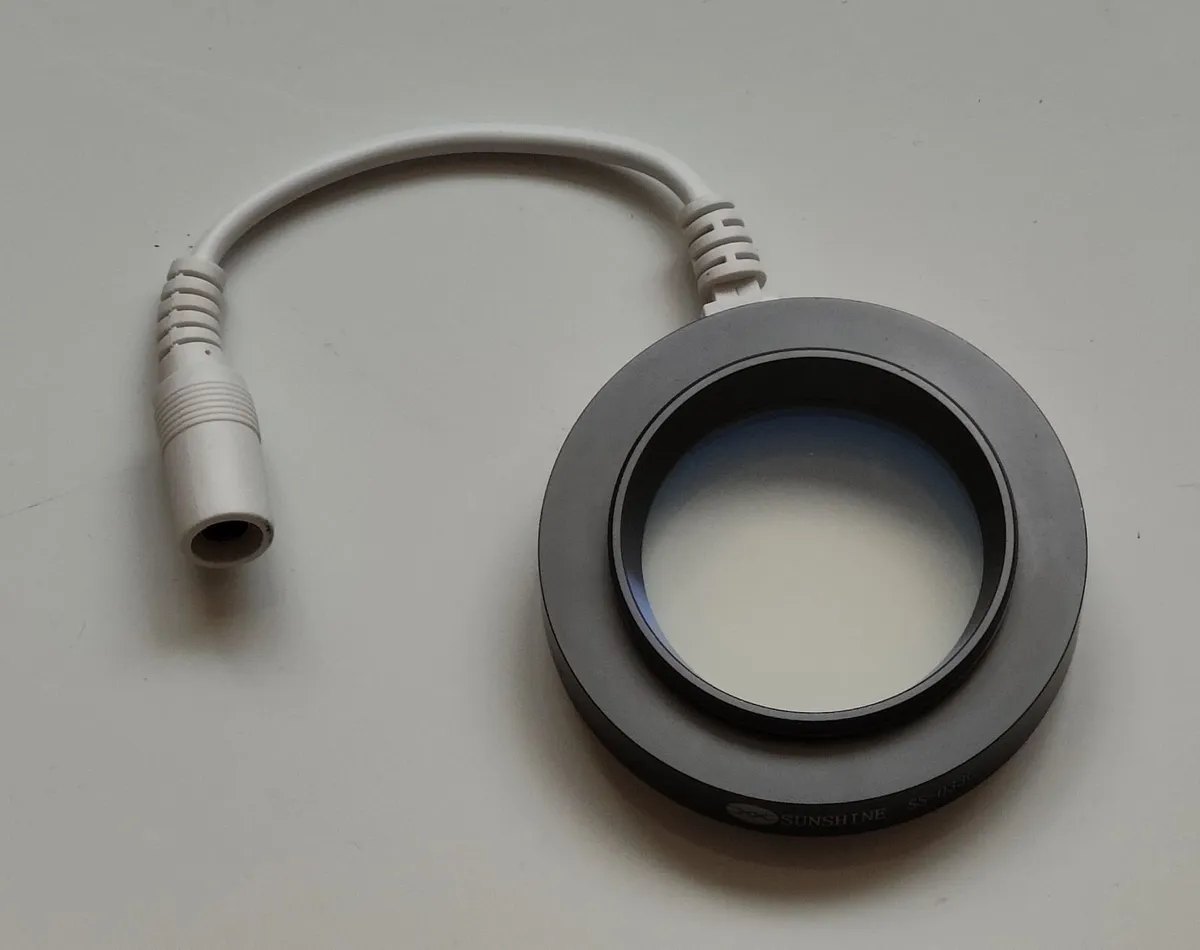 SUNSHINE SS-033C Ring Light Microscope – New - Image 2