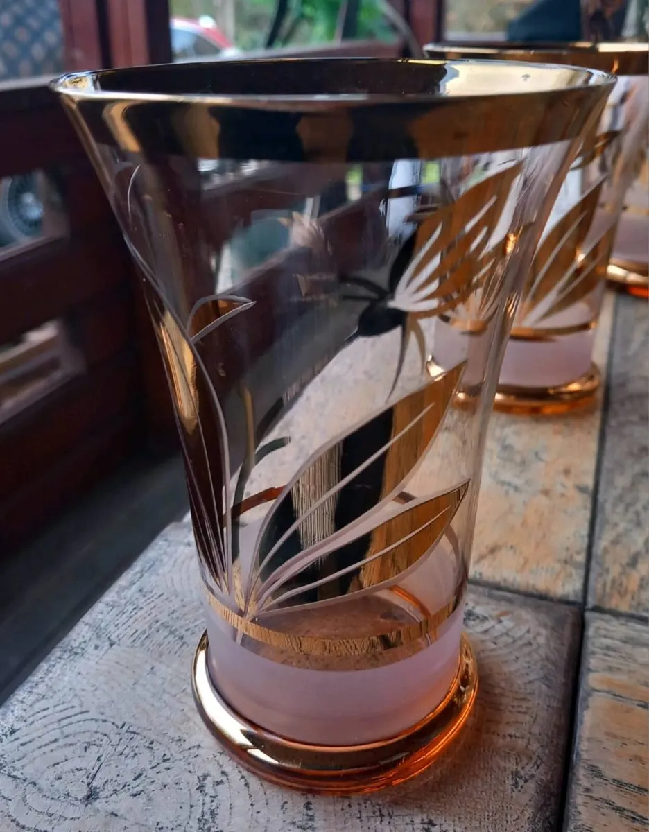 Vintage lemonade set, zero damage, daffodil - Image 2