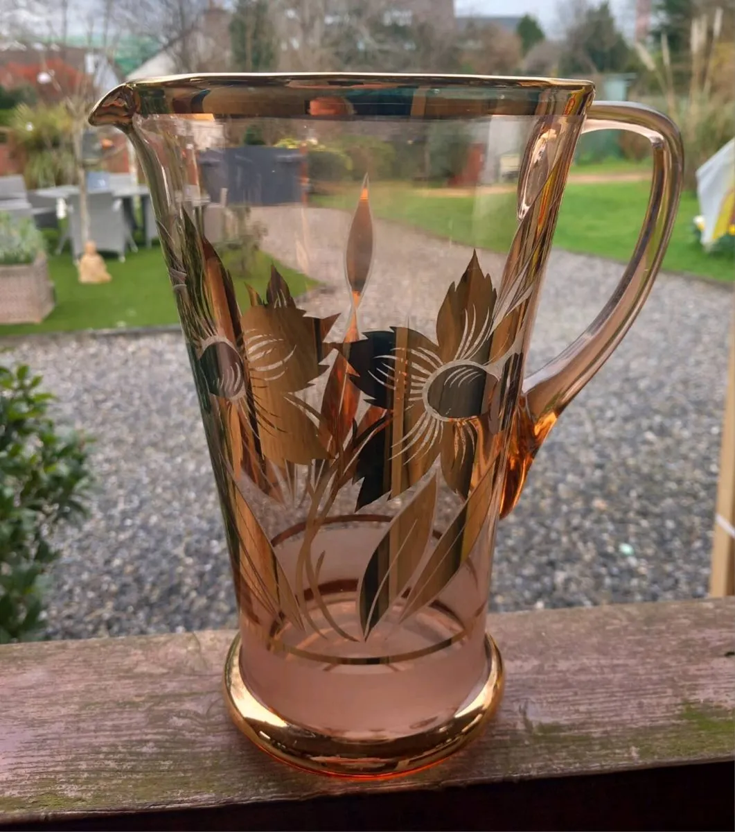 Vintage lemonade set, zero damage, daffodil - Image 3