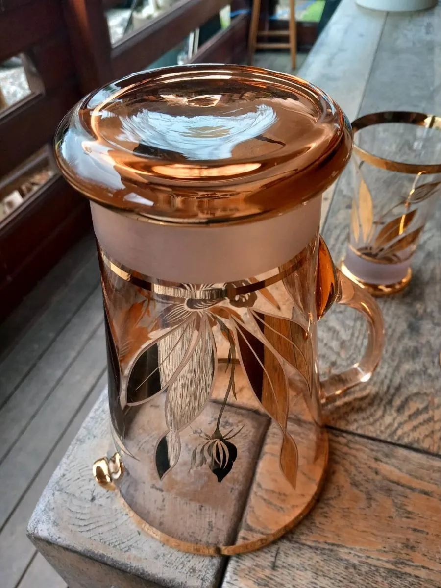 Vintage lemonade set, zero damage, daffodil - Image 4