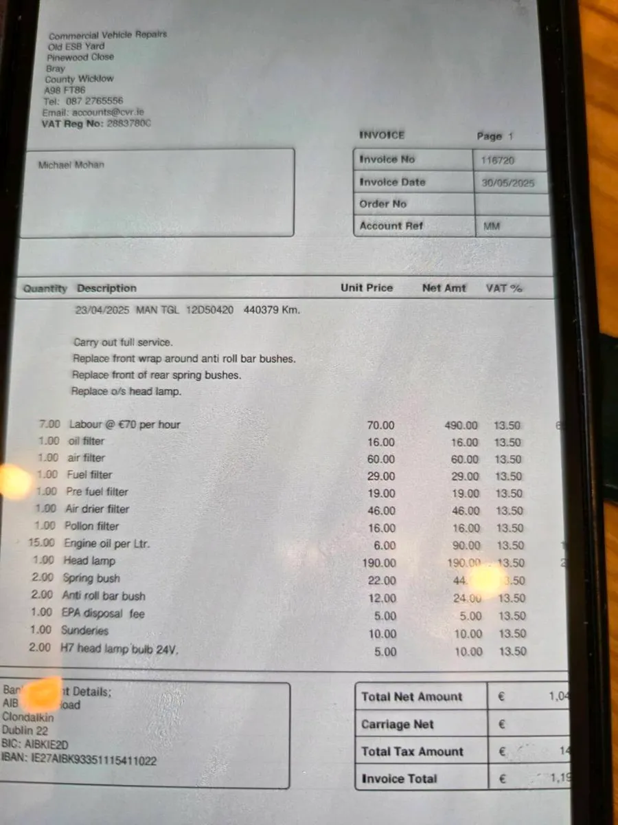 Man 7.5 truck - Image 1