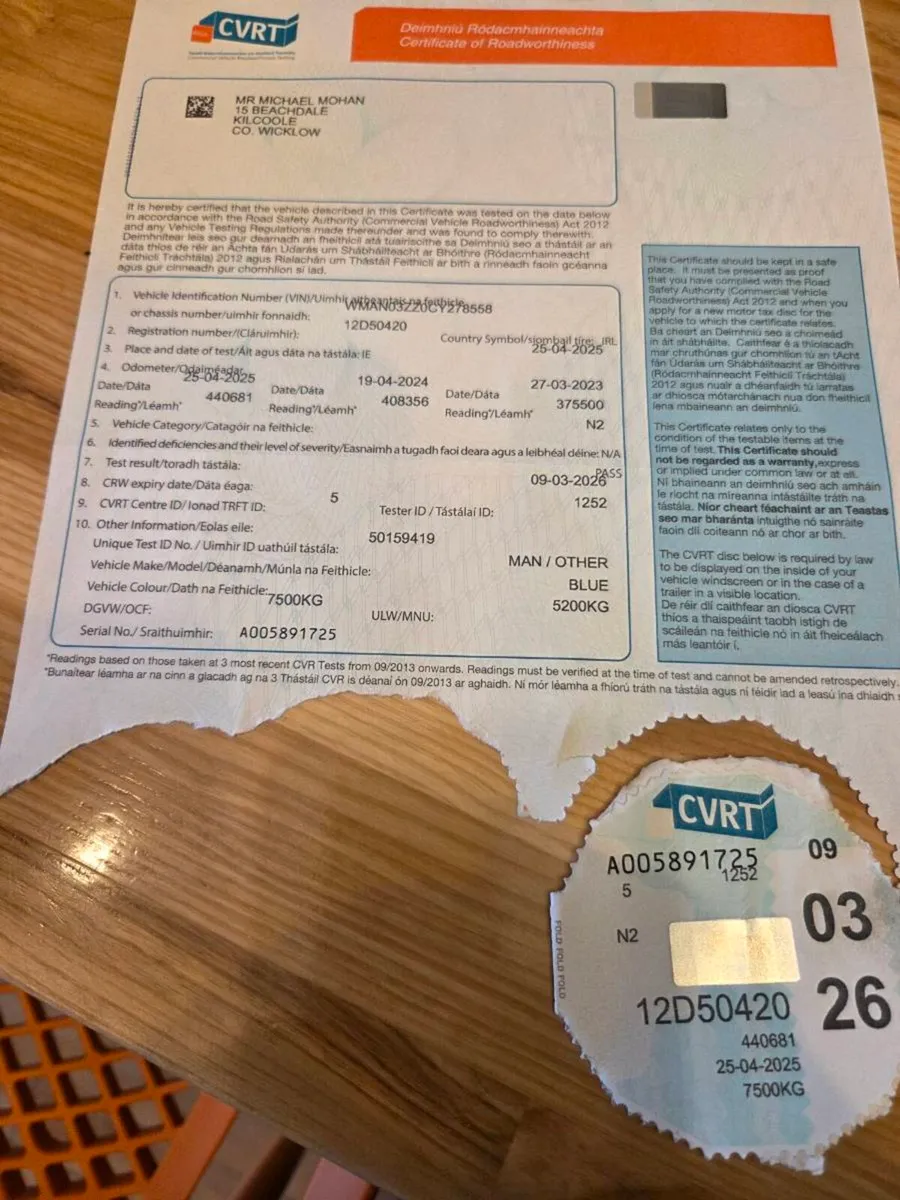 Man 7.5 truck - Image 2