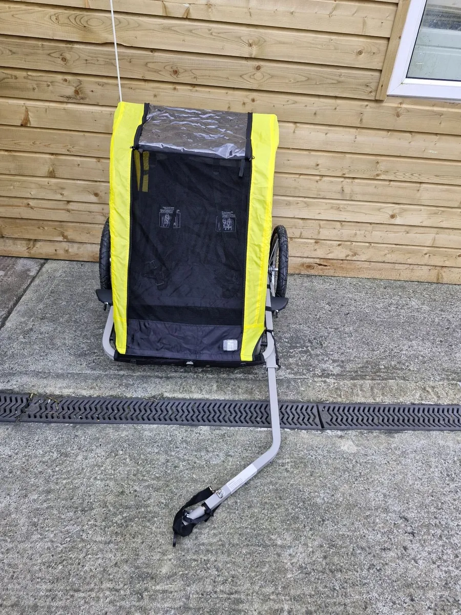 Halford Double Child Bike Trailer - Image 2