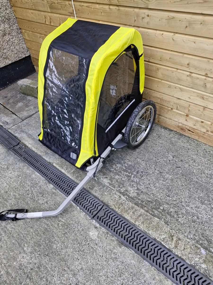 Halford Double Child Bike Trailer - Image 4