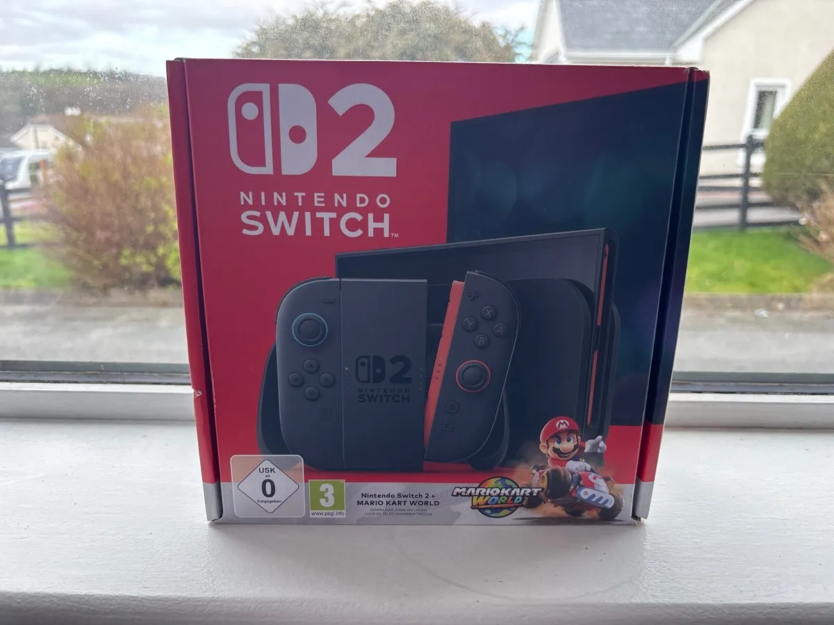 Nintendo Switch 2 Console with Mario Kart World - Image 1