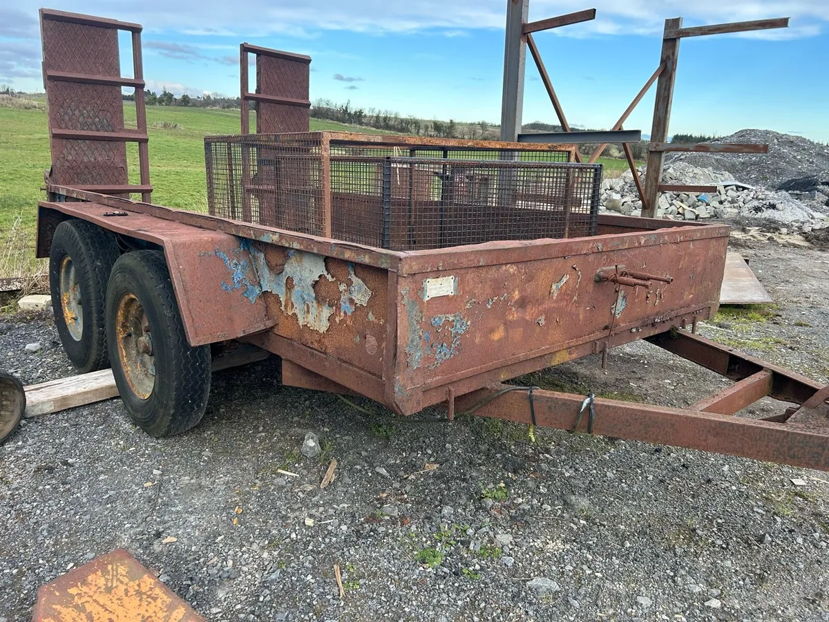 Plant/digger trailer - Image 1