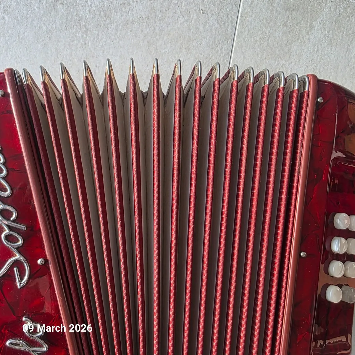 Paolo Soprani B/C Button Accordion - Image 1