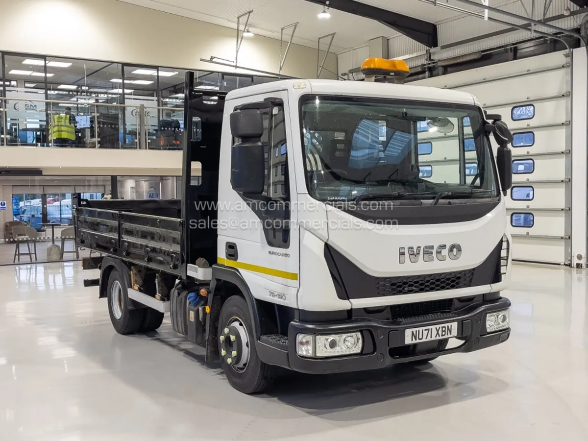 2021 (71) IVECO 75-160 4X2 DROPSIDE TIPPER - Image 1