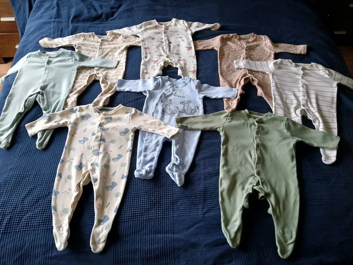 Baby boy clothes bundle 0-6 months - Image 1