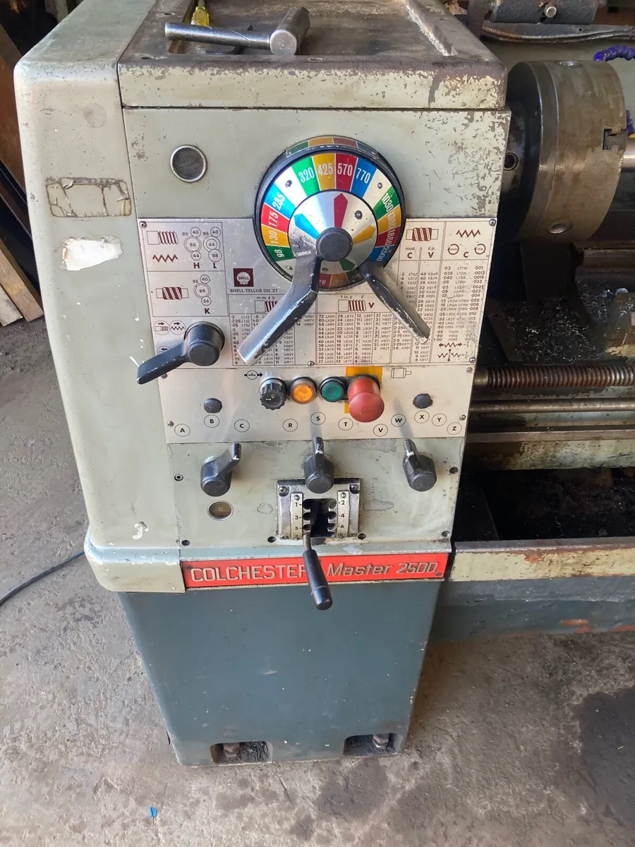 Colchester lathe master 2500 - Image 2