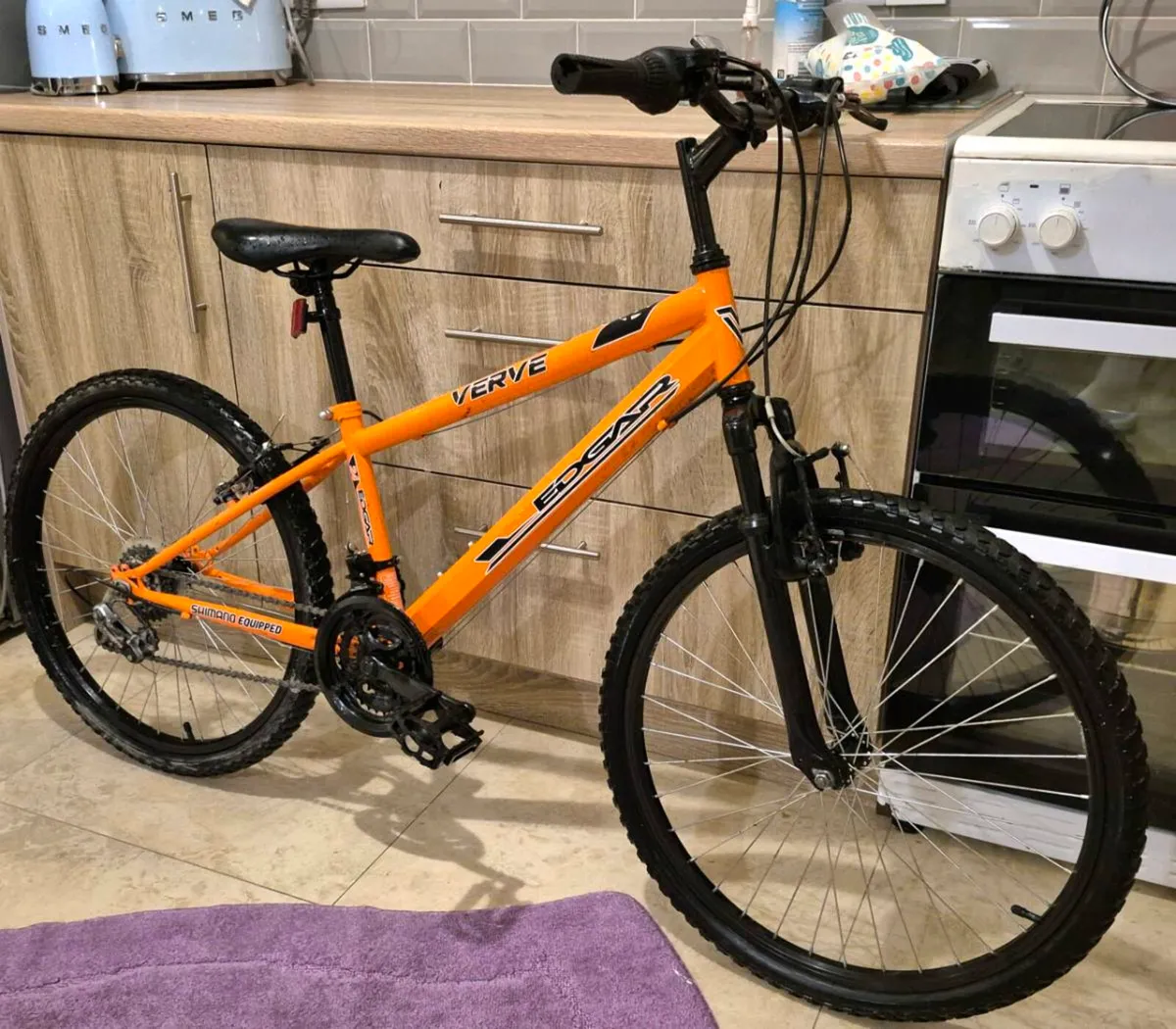 VERVE EDGAR 24 INCH MOUNTAIN BIKE 
.14 INCH FRAME - Image 1